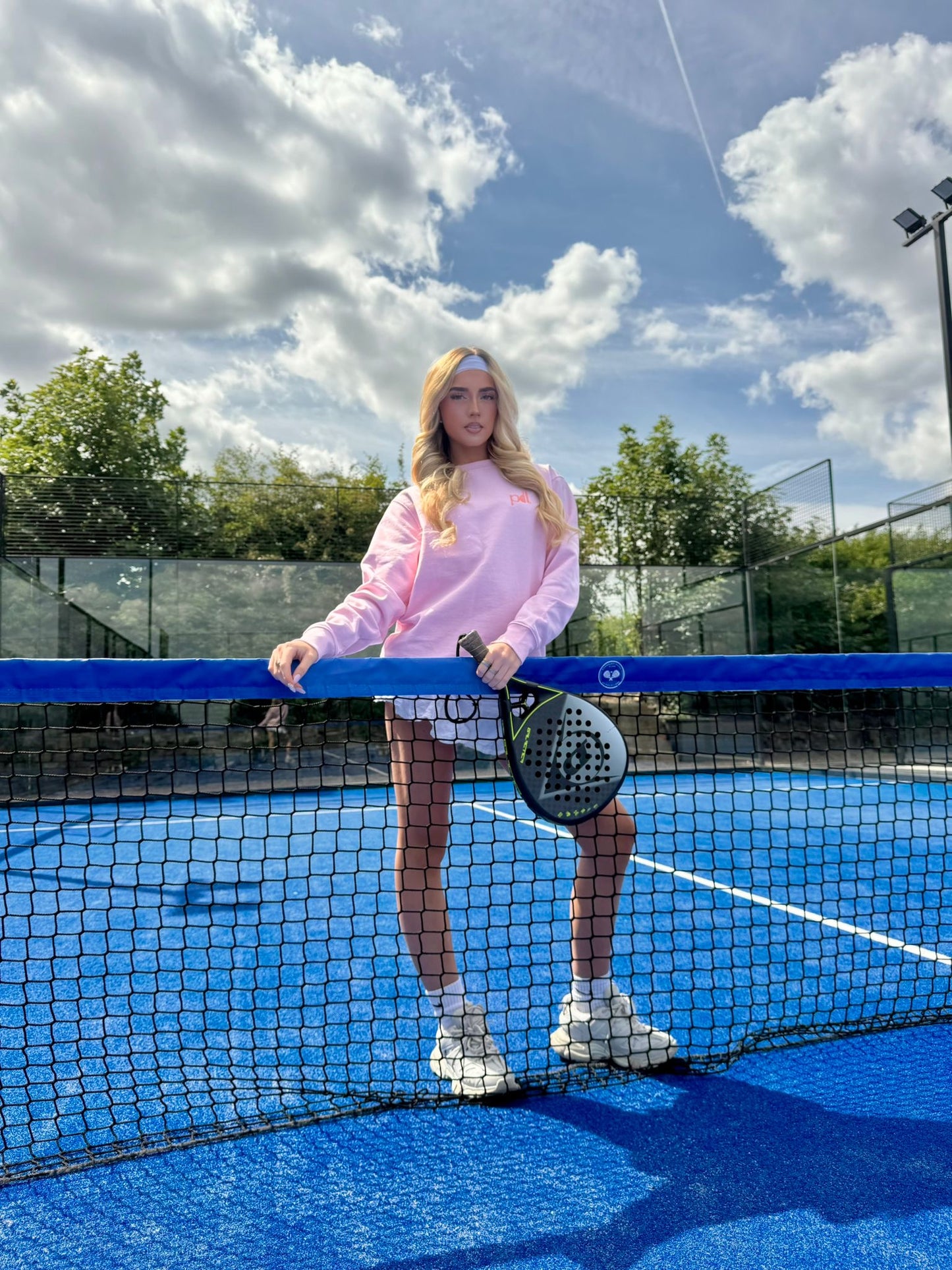 Cotton Pink PDL Post- Padel Sweatshirt