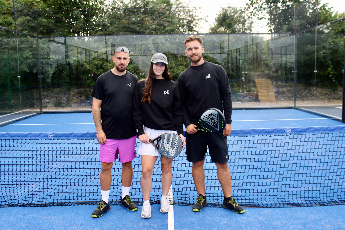 Classic Black Post-Padel PDL Sweatshirt