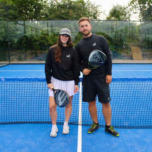 Classic Black Post-Padel PDL Sweatshirt